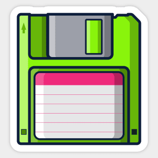 Diskette - Icon Sticker